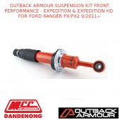 OUTBACK ARMOUR SUSPENSION KIT FRONT EXPD & EXPD HD FOR FORD RANGER PX/PX2 9/11+